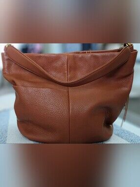 Harley leather hobo bag
